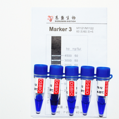 Escalera M1121 (50μg) /M1122 (5×50μg) de la DNA del marcador 3